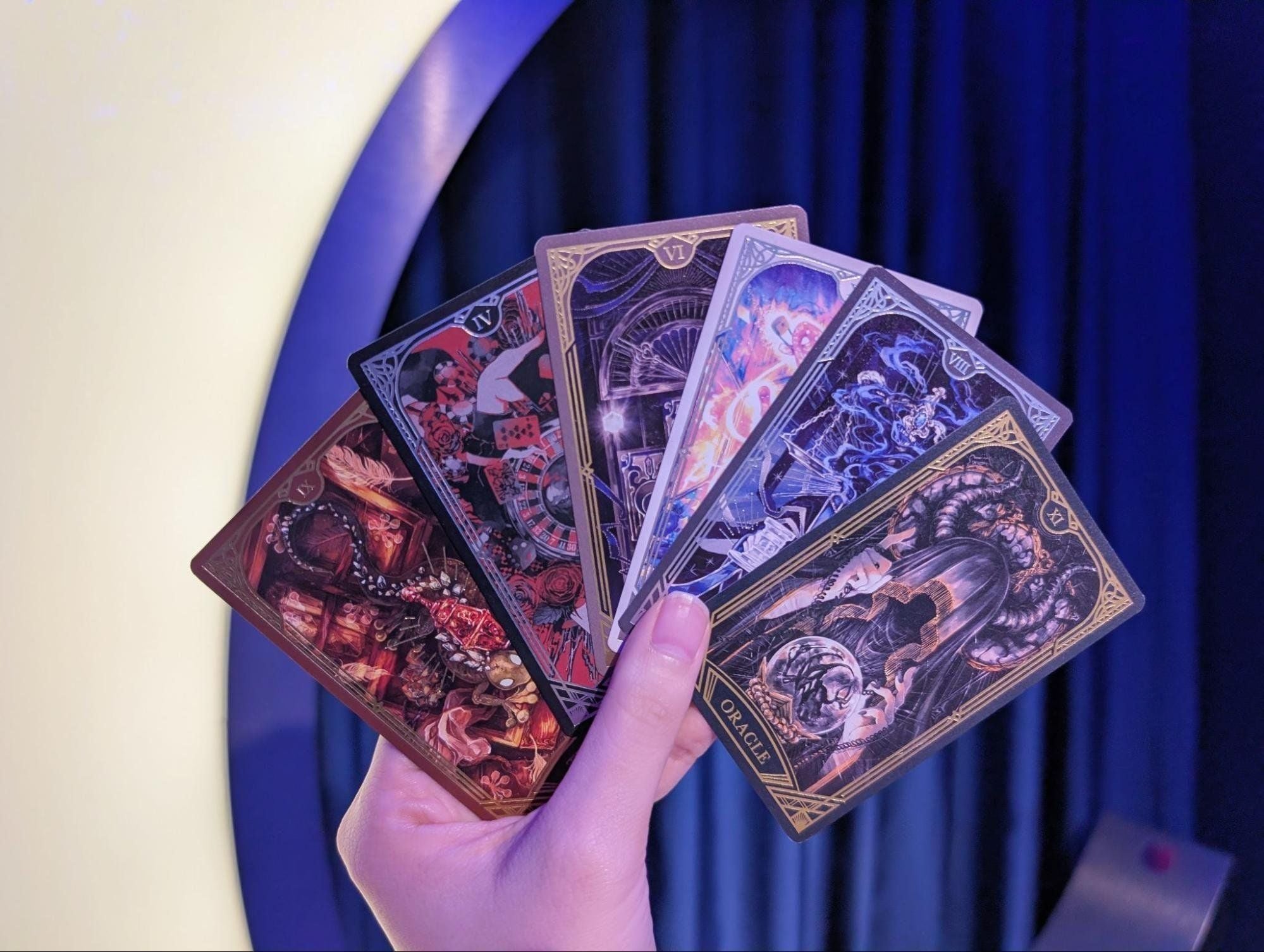 コンテンツをクリアするともらえる「魔法のカード」